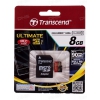 Память Transcend (MicroSDHC) 8 Gb 600x Ultimate class UHS-I