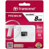 Память Transcend (MicroSDHC) 8 Gb class 10