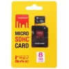 Память STRONTIUM (microSDHC) 8 Gb class 6 + адаптер