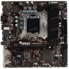 Плата MSI LGA1151 H170M PRO-DH H170 4xDDR4-2133 PCI-Ex16 HDMI/DVI 8ch 6xSATA3 SATA-Ex RAID 4xUSB3.1 GLAN mATX