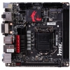 Плата MSI LGA1150 B85I GAMING B85 2xDDR3-1600 PCI-Ex16 HDMI/DVI/DP 8ch 4xSATA3 2xUSB3 eSATA GLAN mini-ITX