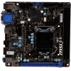 Плата MSI LGA1150 H81I H81 2xDDR3-1600 PCI-Ex16 HDMI/DVI/DSub 8ch 2xSATA 2xSATA3 GLAN 2xUSB3 mini-ITX