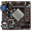 Плата MSI J1900I Intel Celeron J1900 2xSODIMM DDR3-1333 PCI-Ex16 HDMI/DVI/DSub 8ch 2xSATA 1xUSB3 GLAN mini-ITX