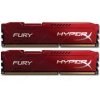 Память DIMM DDR3 4096MBx2 PC14900 1866MHz Kingston HyperX FURY Red CL10 [HX318C10FRK2/8]