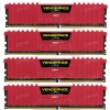 Память DIMM DDR4 4096MBx4 2666MHz Corsair Vengeance LPX CL 15-17-17-35 [CMK16GX4M4A2666C15R] Red