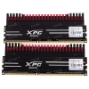 Память DIMM DDR3 4096MBx2 PC19200 2400MHz A-Data XPG V3 CL11-13-13-35 [AX3U2400W4G11-DBV-RG] Black-Red