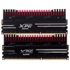 Память DIMM DDR3 8192MBx2 PC14900 1866MHz A-Data XPG V3 CL10-11-10-30 [AX3U1866W8G10-DBV-RG] Bllack-Red