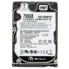 Жесткий диск 2.5" SATA-3  750Gb WD Black [WD7500BPKX] 7200rpm Cache 16MB