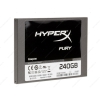 Твердотельный накопитель SSD 2.5" SATA-3 240Gb Kingston HyperX FURY [SHFS37A/240G] SandForce SF-2281 (R500/W500MB/s)