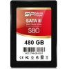 Твердотельный накопитель SSD 2.5" SATA-3 480Gb SiliconPower Slim S80 [SP480GBSS3S80S25] Phison PS3108 (R550/W500MB/s)