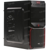 Корпус Miditower AeroCool V3X Red Edition, без БП