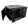Шкаф настенный Lanmaster Next TWT-CBWNG-12U-6X4-BK 12U 550x450мм пер.дв.стекл съемные бок.пан. 60кг черный