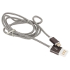 Кабель USB 2.0 Cablexpert, AM/Lightning 8P, 1м, армированная оплетка, разъемы темно-серый металлик CCB-ApUSBgy1m