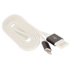 Кабель USB 2.0 Cablexpert, AM/Lightning 8P, 1м, силиконовый шнур, разъемы темно-серый металлик CC-ApUSBgy1m