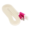 Кабель USB 2.0 Cablexpert, AM/microBM 5P, 1м, силиконовый шнур, разъемы розовый металлик CC-mUSBr1m