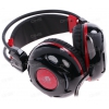 Наушники A4Tech Bloody G300 [охватывающие, 20-20000 Гц, микр, каб 2,2м, разъем 3.5+USB, черные]