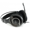 Наушники A4Tech HS-100 [охватывающие, открытые, 20 - 20000 Гц, микр., рег. громкости, каб. 2м, разъем 2х 3,5мм]