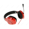 Наушники Ozone Gaming Rage ST [охватывающие, закрытые, 20-20000 Гц, микр., рег. громкости, каб. 2.5м, разъем 2x3.5мм, красные]