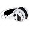 Наушники SteelSeries Siberia v2 [охватывающие, закрытые, 18-28000 Гц, микр., рег. громкости, каб. 1м+2м, разъем 2x3.5мм, белые]