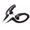 Наушники AUDIO-TECHNICA ATH-SPORT1 [вставные (затычки), закрытые 20-23000 Гц, клипсы, каб. 1.2м, разъем 3.5мм, черные]