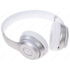 Наушники беспроводные Beats Solo 2 Wireless [накладные, закрытые, 20-31000 Гц, микр., рег.громкости, Bluetooth, каб 1.3м, разъем 3.5мм, серебристые]