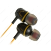 Наушники Cresyn C450S [вставные (затычки), закрытые, 20-20000 Гц, микр., каб. 1.1, разъем 3.5мм, желтые]