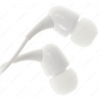 Наушники JBL T100 [вставные (затычки), закрытые, 20-22000 Гц, каб. 1.2, разъем 3.5мм, белые]