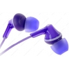 Наушники Panasonic RP-HJE125E-V [вставные (затычки), закрытые, 10-24000 Гц, каб. 1.1м, разъем 3.5мм, фиолетовые]