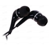 Наушники RITMIX RH-111M [вставные (затычки), закрытые, 20-20000 Гц, микр., рег. громкости, каб.1.2м, разъем 3.5мм, черные]