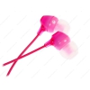 Наушники Sony MDR-EX15LPPI [вставные (затычки), закрытые, 8-22000 Гц, каб. 1.2м, разъем 3.5мм, розовый]