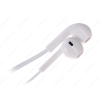 Наушники Oxion HS213WH [вкладыши, закрытые, микроф, 20-20000 Гц, микр., рег. громкости, каб. 1.2м, разъем 3,5мм, белые]
