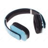 Наушники беспроводные Microlab T1 [охватывающие, закрытые, 60-20000 Гц, микр., рег.громкости,Bluetooth, каб.1.2м, синие]