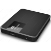 Внешний HDD WD 1Tb My Passport Ultra [WDBDDE0010BBK] 2.5" USB 3.0 Black + чехол-бампер цвет Slate