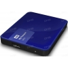 Внешний HDD WD 1Tb My Passport Ultra [WDBDDE0010BBL] 2.5" USB 3.0 Blue +чехол-бампер цвет Sky