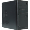 Minitower Exegate <BA-111> Black  microATX  450W  (24+4пин)