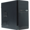 Minitower Exegate <BA-110> Black  microATX  450W  (24+4пин)