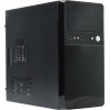 Minitower Exegate <BA-110> Black microATX  400W (24+4пин)
