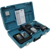 Makita <DHR202RFE> Аккум. перфоратор (1.9 Дж, 1200 об/мин, SDS-Plus, 18V, 3 Ач Li-ion х2, 3 режима,  реверс, кейс)
