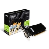 Видеокарта PCIE16 GT710 1GB GDDR3 GT 710 1GD3H LP MSI