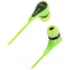 Наушники RITMIX RH-012 [вставные (затычки), закрытые, 20-20000 Гц, каб. 1.2м, разъем 3.5мм, зеленые]