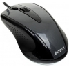 Мышь проводная A4Tech N-500F-1 V-Track Glossy Grey USB