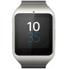 Умные часы Sony SmartWatch 3 SWR50 с металлическим ремешком (Серебристый)