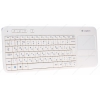 Клавиатура для смарт-ТВ Logitech Wireless Touch Keyboard K400 White (920-005931) (USB Uni, тачпад,)