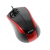 Мышь проводная A4Tech N-400-2 V-Track Black+Red USB