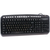 Клавиатура проводная Oklick 330M Multimedia USB/PS/2 (+USB порт)