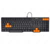 Клавиатура проводная Oxion OKB003BK Black USB