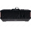 Клавиатура проводная ASUS Cerberus, макросы(12 клавиш), подсветка (синий/красный), мультимедиа, USB