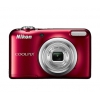 Фотоаппарат Nikon CoolPix A10 красный 16.1Mpix Zoom5x 2.7" 720p 17Mb SDXC CCD 1x2.3 IS el 10minF/AA (VNA982E1)