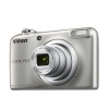 Фотоаппарат Nikon CoolPix A10 серебристый 16.1Mpix Zoom5x 2.7" 720p 17Mb SDXC CCD 1x2.3 IS el 10minF/AA (VNA980E1)
