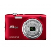 Фотоаппарат Nikon CoolPix A100 красный 20.1Mpix Zoom5x 2.7" 720p 25Mb SDXC CCD 1x2.3 IS el 10minF/EN-EL19 (VNA972E1)